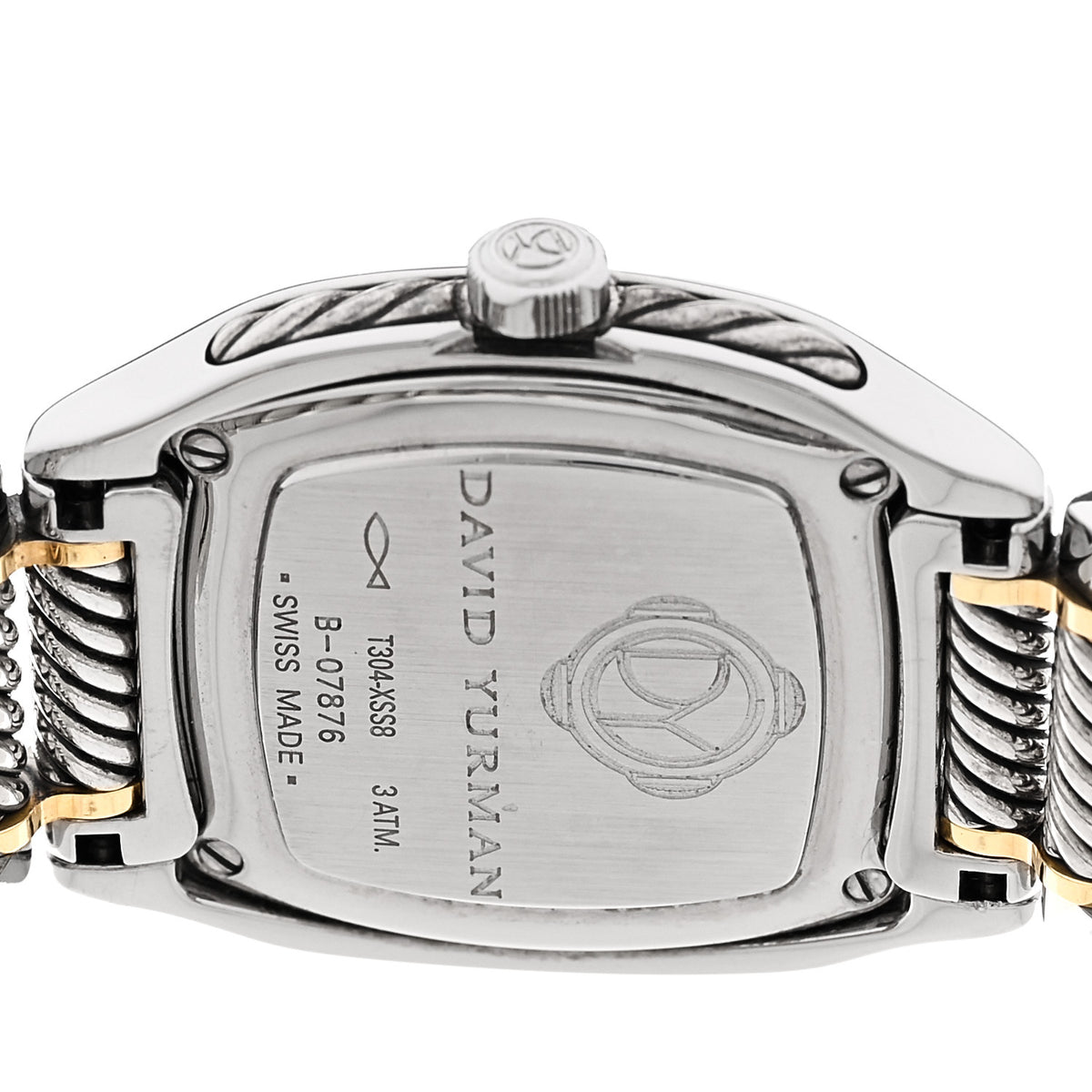 Stainless Steel 18K Yellow Gold Diamond Mother of Pearl 25mm Thoroughbred Quartz Watch