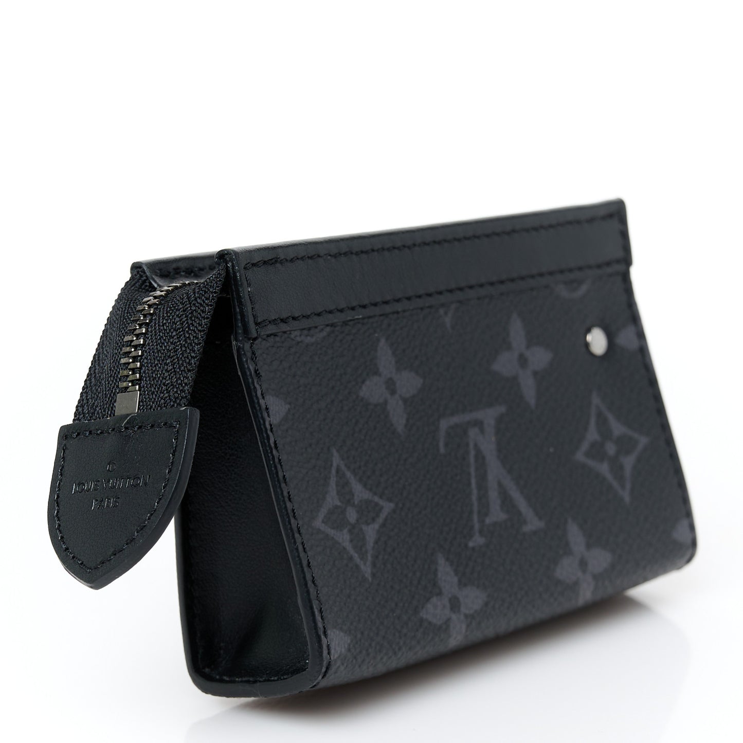 Monogram Eclipse Key Pouch Voyage