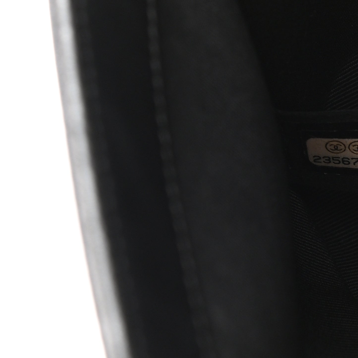 Lambskin Quilted Medium Boy Flap Black