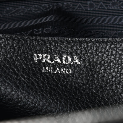 Prada Vitello Phenix Satchel Black 8 of 8