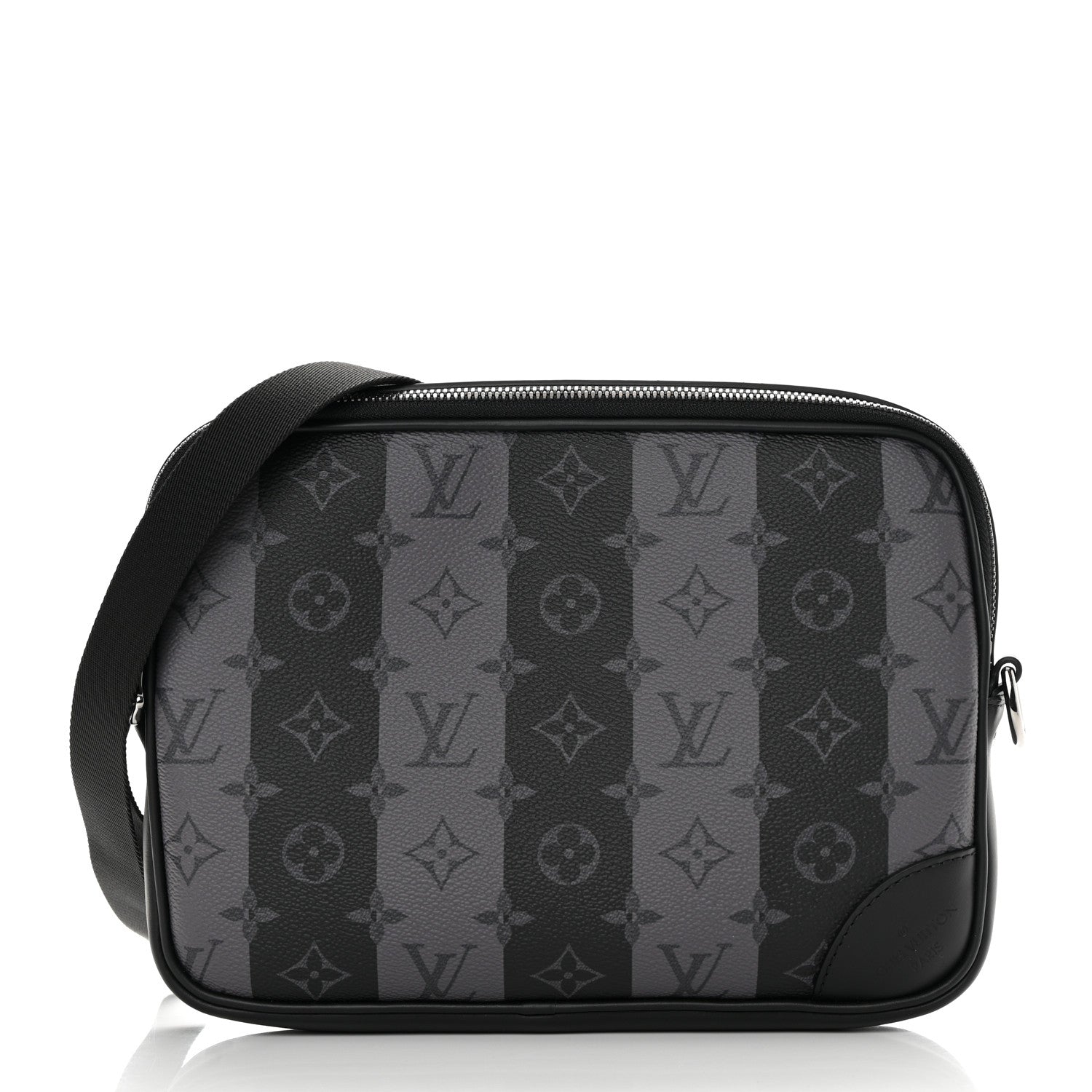 Louis Vuitton X NIGO Monogram Eclipse Stripes LV Heart Modular Utilitary Backpack 6 of 15