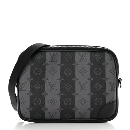 Louis Vuitton X NIGO Monogram Eclipse Stripes LV Heart Modular Utilitary Backpack 6 of 15