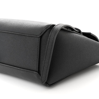 Celine Grained Calfskin Nano Belt Bag Black 10 of 10