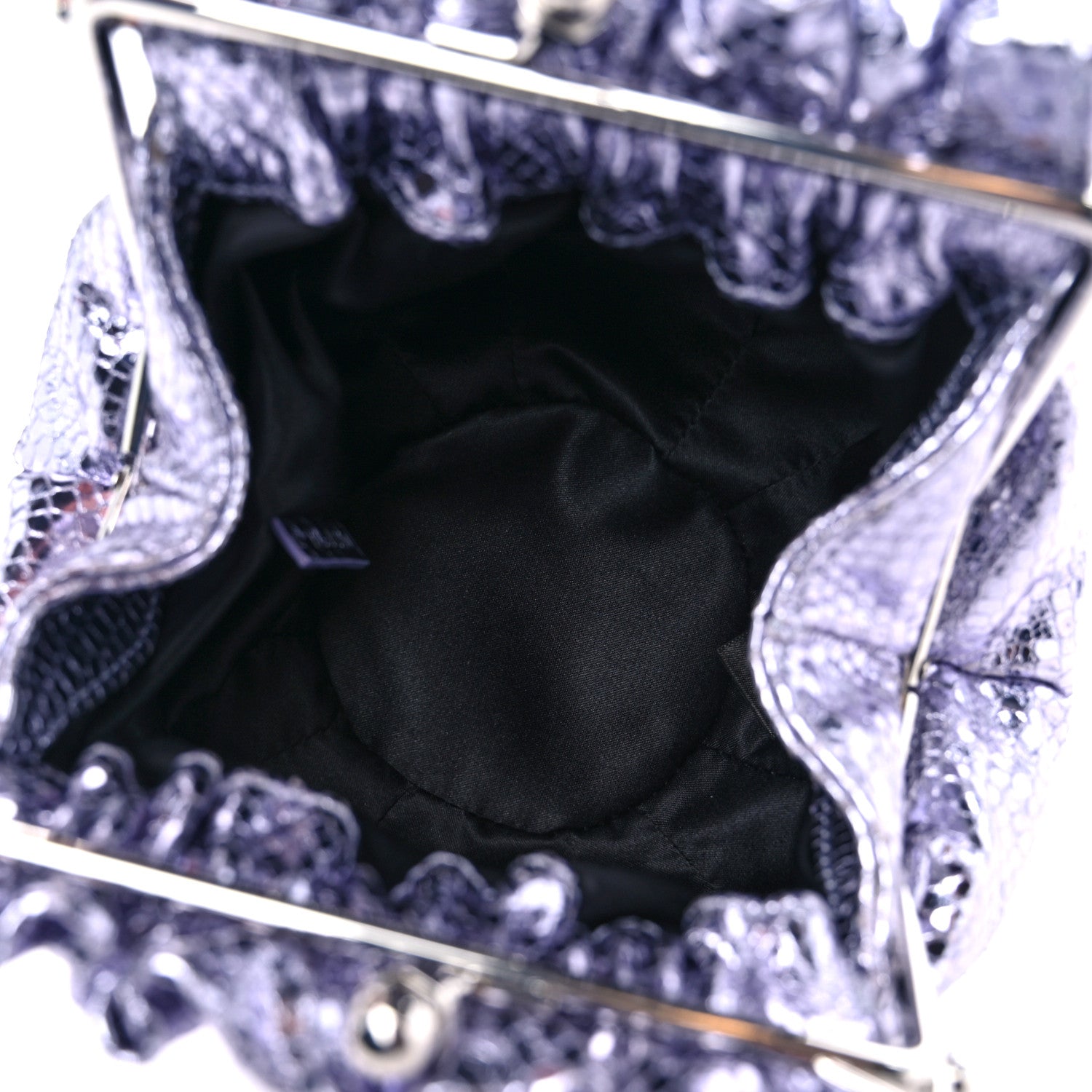 Marc Jacobs Metallic Soiree Crossbody Lavender 5 of 9