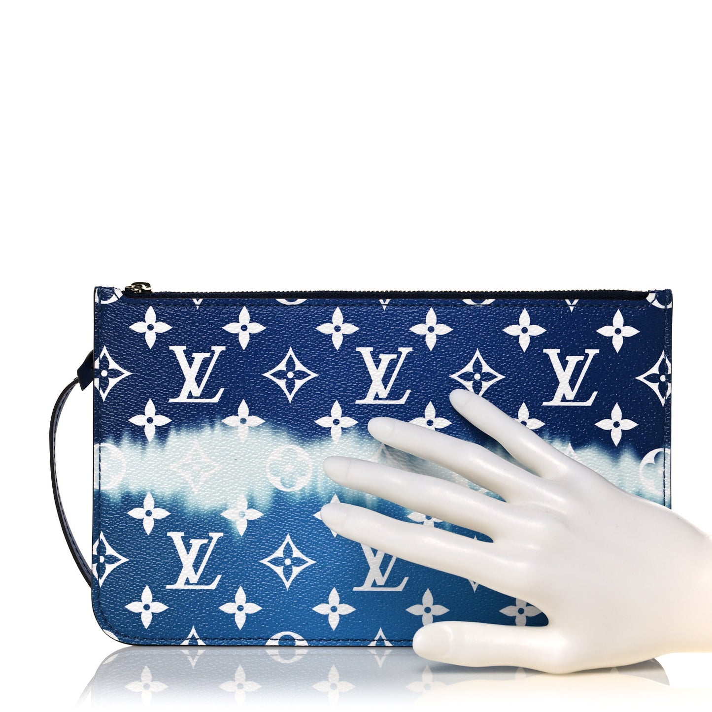 Monogram Escale Neverfull MM GM Pochette Blue