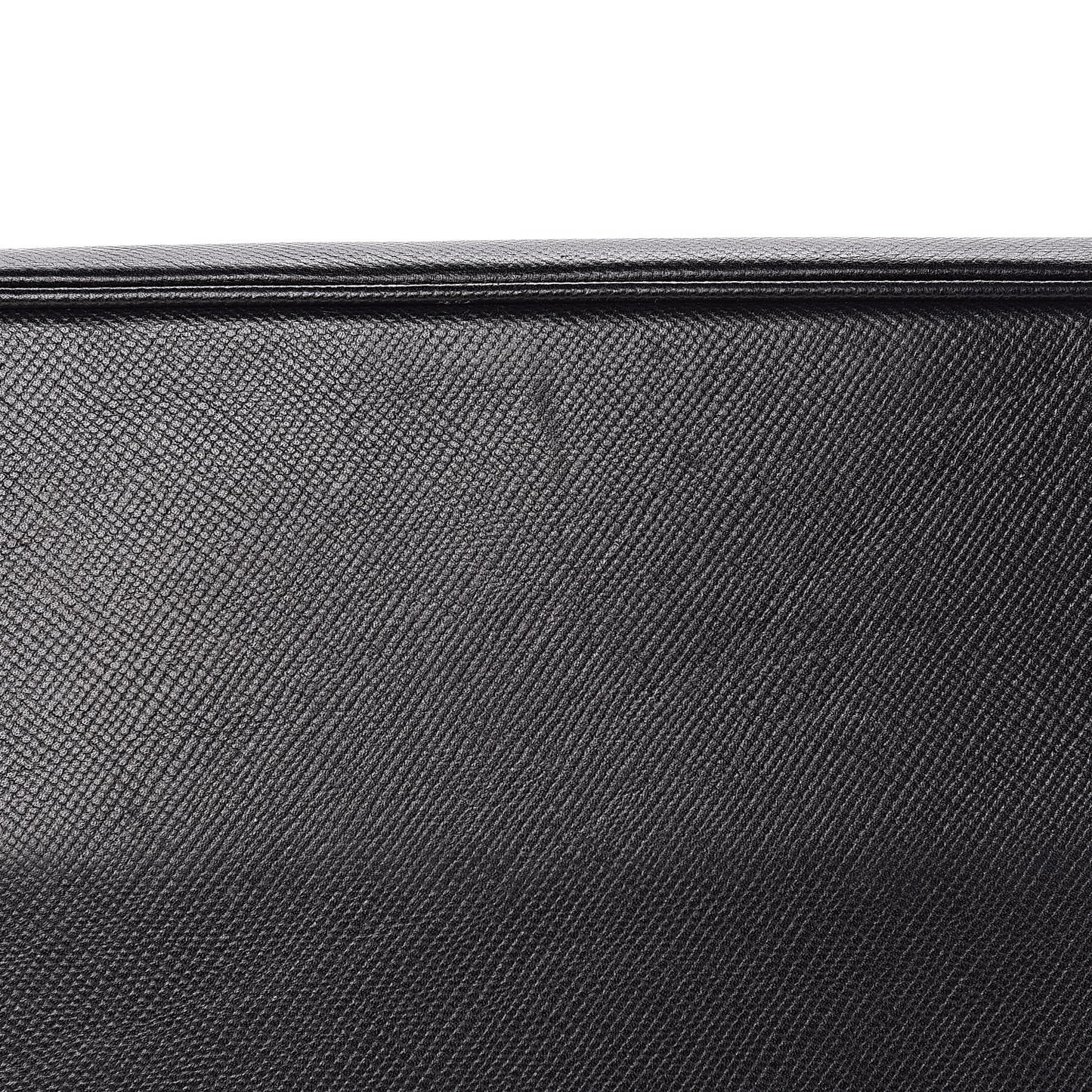 Saffiano Cuir Open Promenade Tote Black
