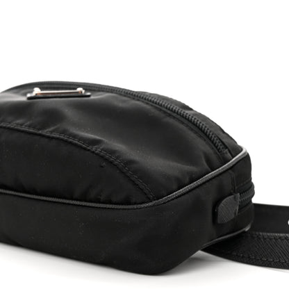 Prada Tessuto Nylon Saffiano Belt Bag Black 11 of 11