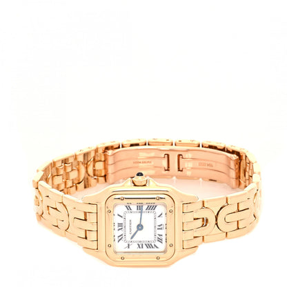 Cartier 18K Yellow Gold 22mm Panthere Art Deco Quartz Watch 2 of 5