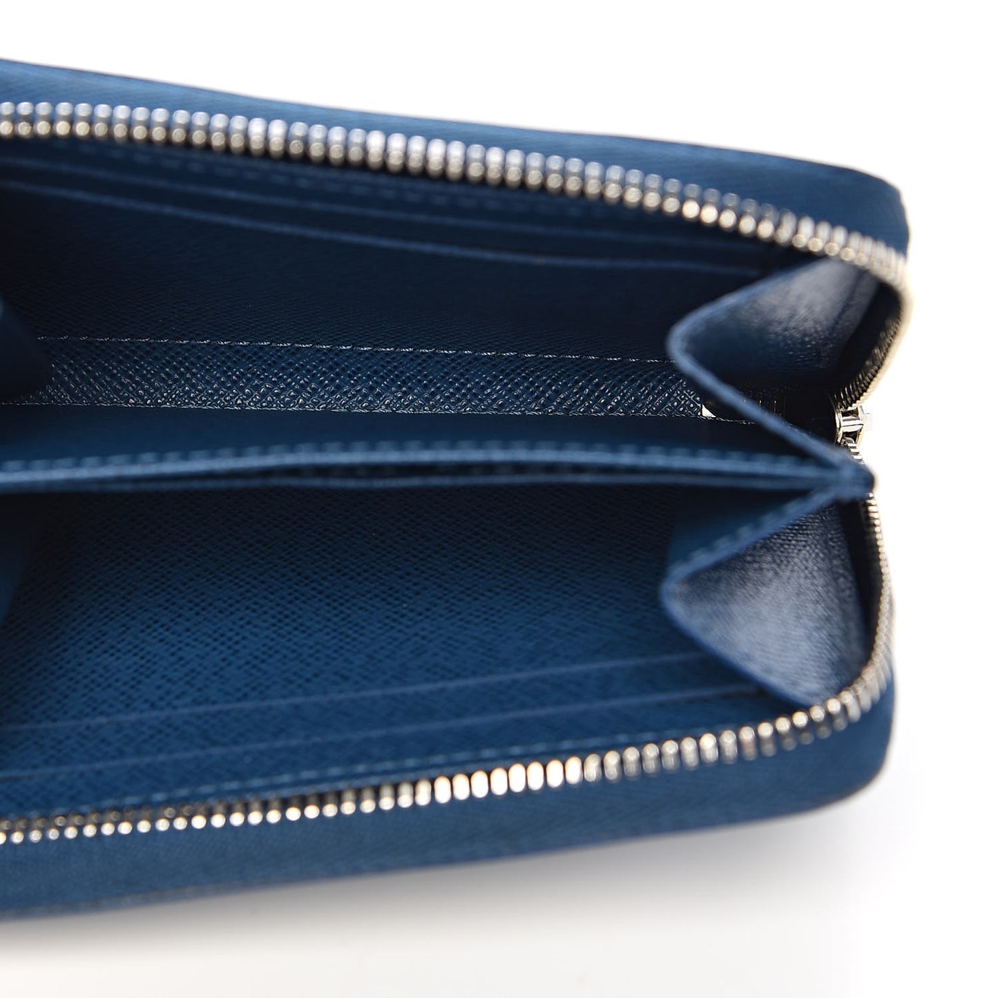 Epi Zippy Coin Purse Saphir