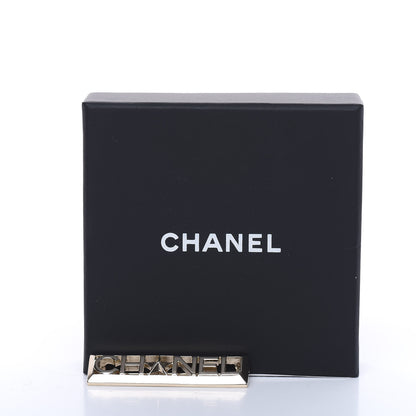 Chanel Star Logo Brooch Gold 5 of 5