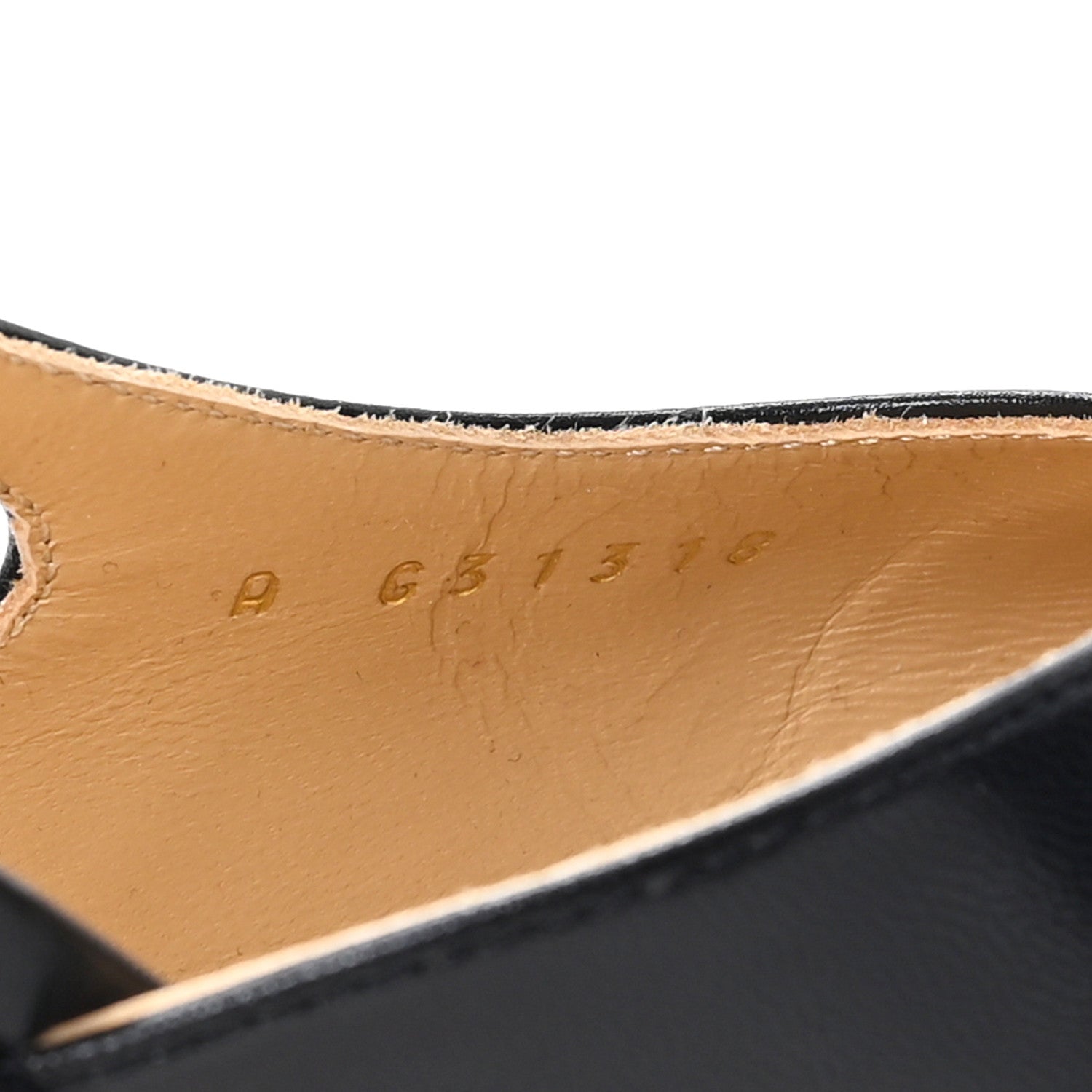 Chanel Goatskin Grosgrain Cap Toe CC Slingback Pumps 36 Black 8 of 10