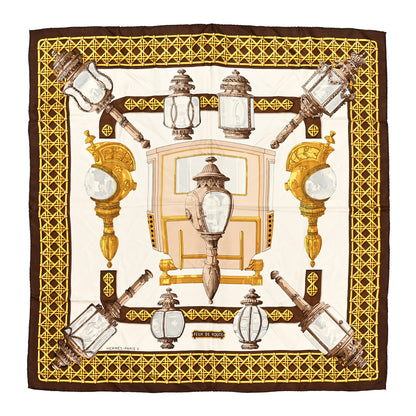 Hermes Silk Feux de Route Scarf 90 1 of 3
