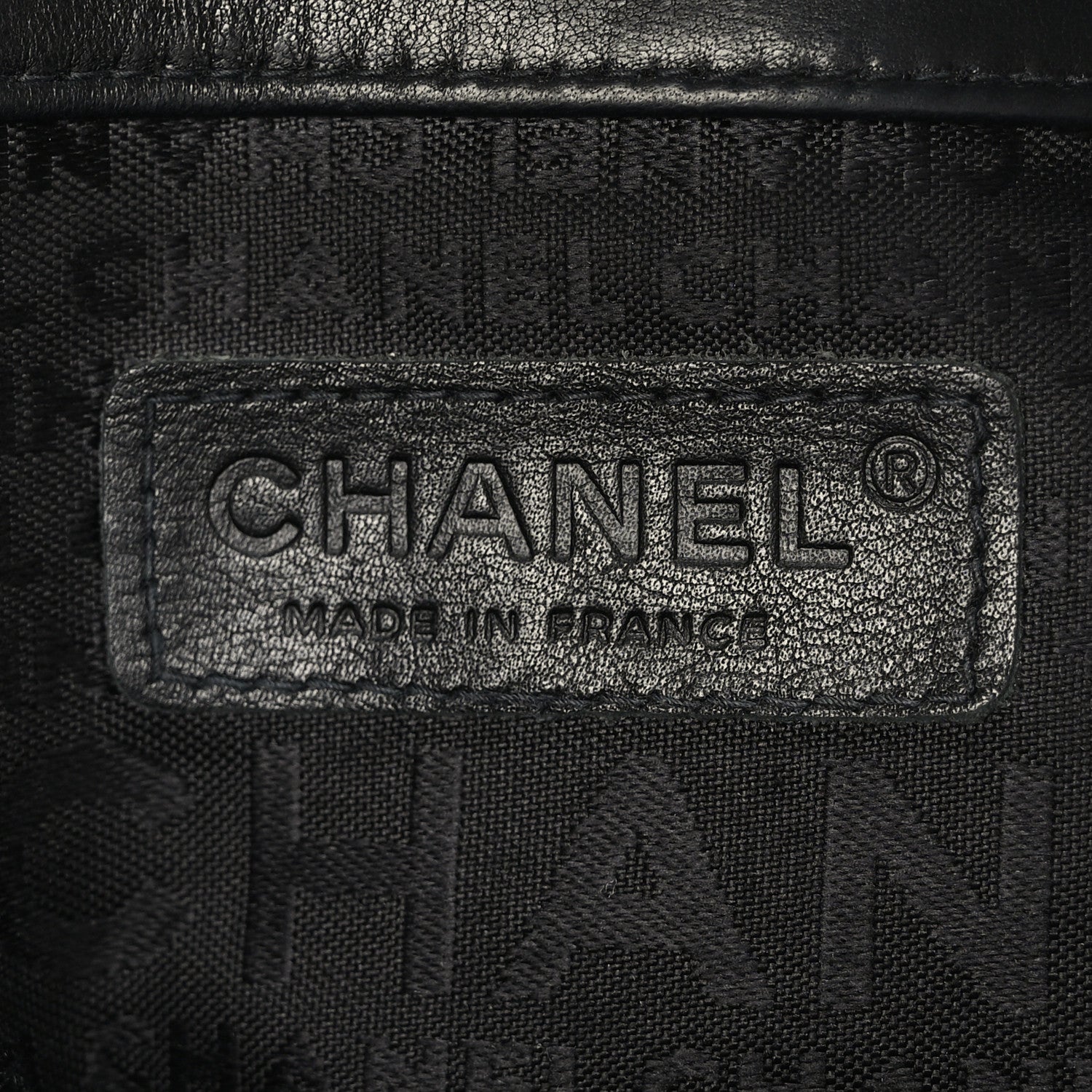 Chanel Lambskin Mademoiselle Lock Flap Pochette Black 8 of 10