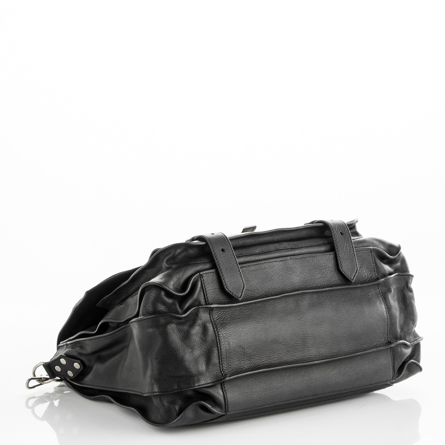 Proenza Schouler Lambskin PS1 Extra Large Satchel Black 4 of 10