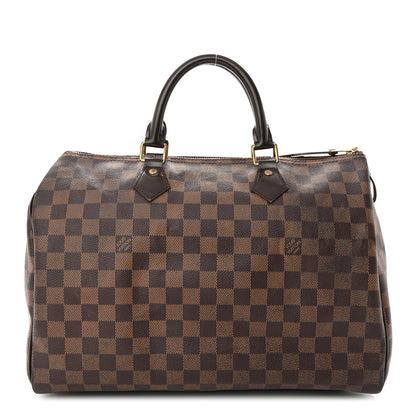 Louis Vuitton Damier Ebene Speedy 35 1 of 13