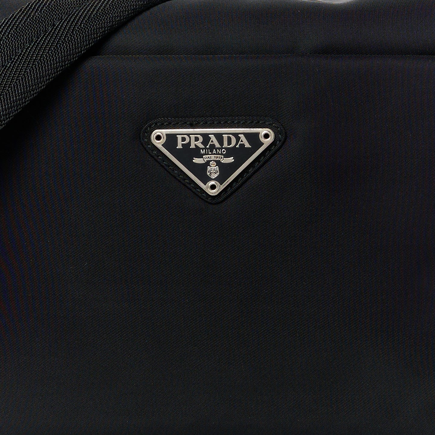 Tessuto Nylon Shoulder Bag Black