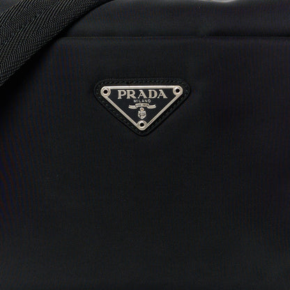Prada Tessuto Nylon Shoulder Bag Black 11 of 13