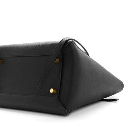 Celine Grained Calfskin Mini Belt Bag Black 9 of 10