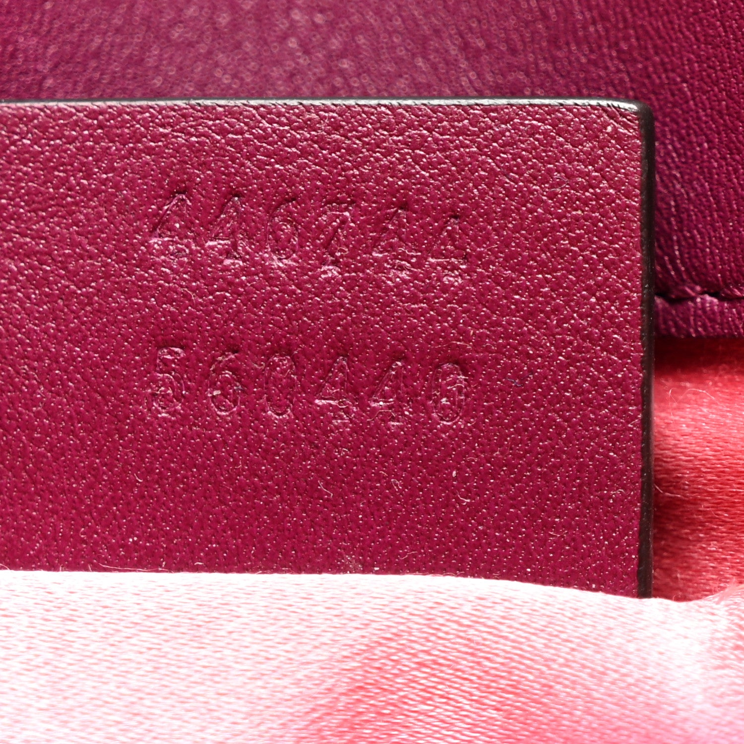 Gucci Velvet Matelasse Mini GG Marmont Shoulder Bag Fuchsia Violet Cyclamen 7 of 10