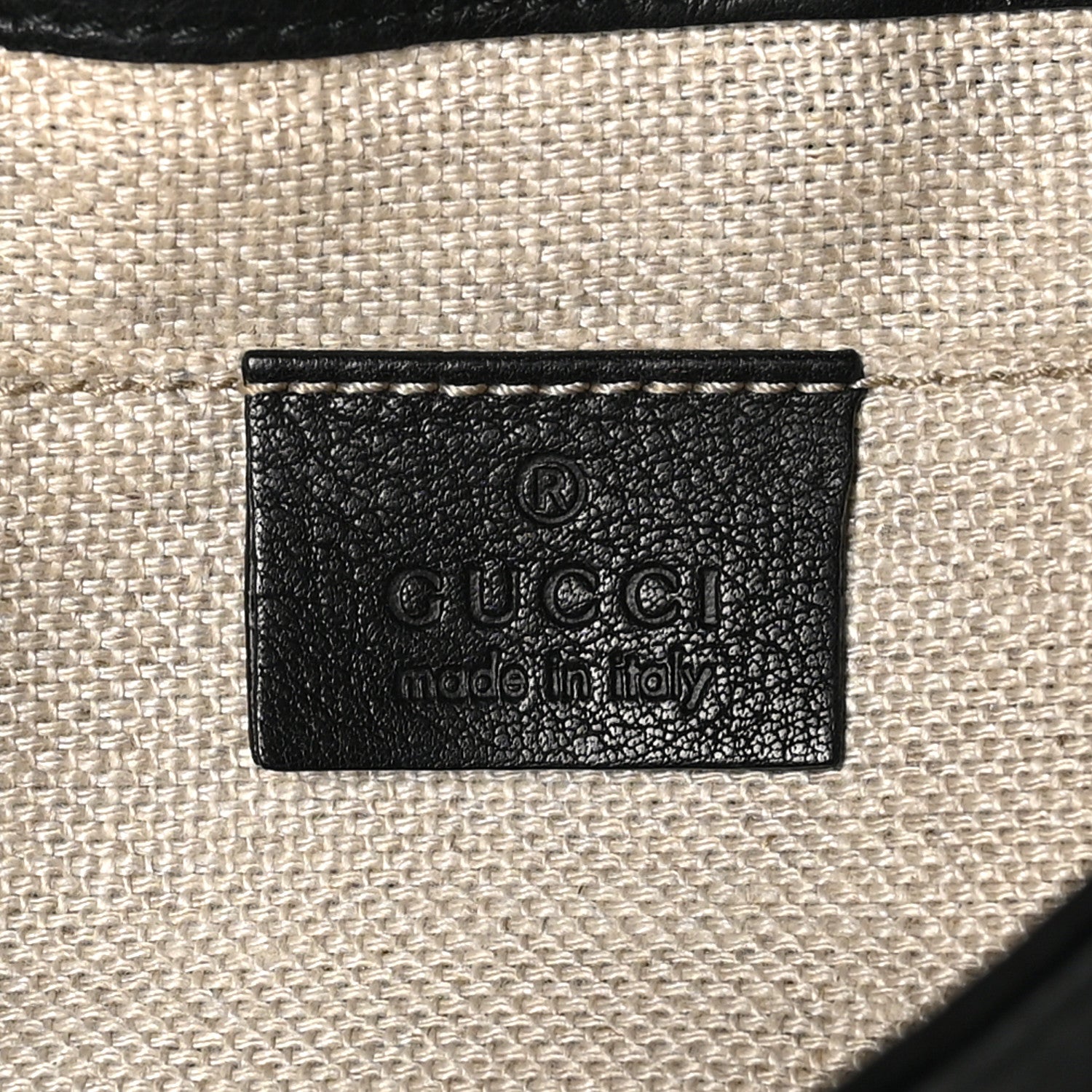Gucci Calfskin Marrakech Evening Bag Black 6 of 10