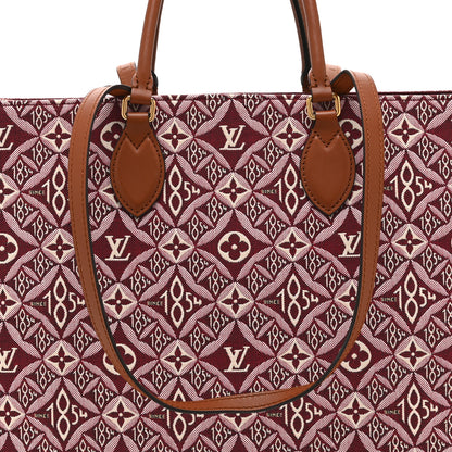 Louis Vuitton Jacquard Since 1854 Onthego GM Bourdeaux 8 of 10