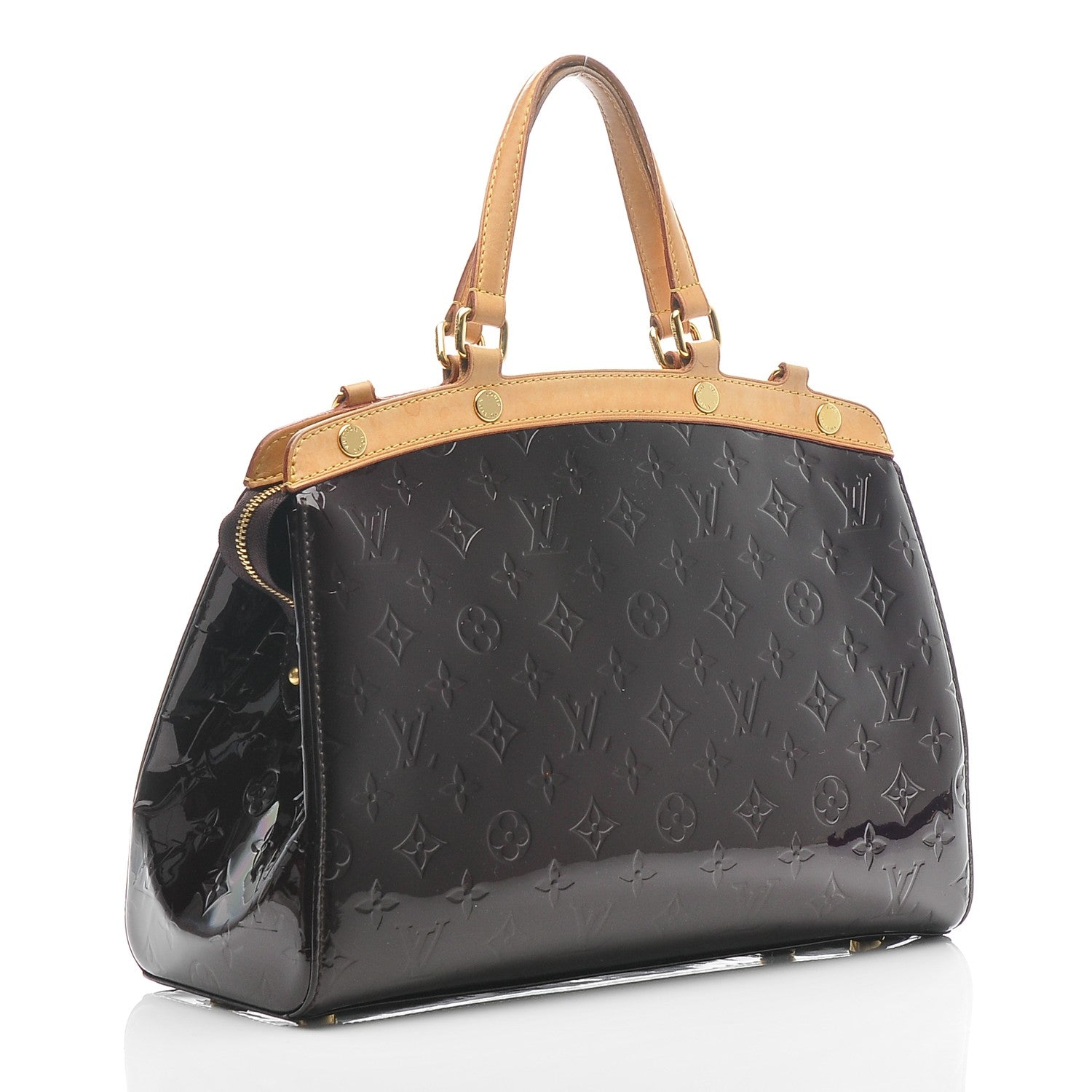 Louis Vuitton Vernis Brea MM Amarante 3 of 7