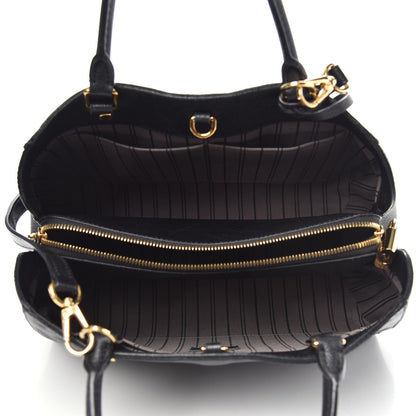 Louis Vuitton Empreinte Montaigne MM Black 6 of 15