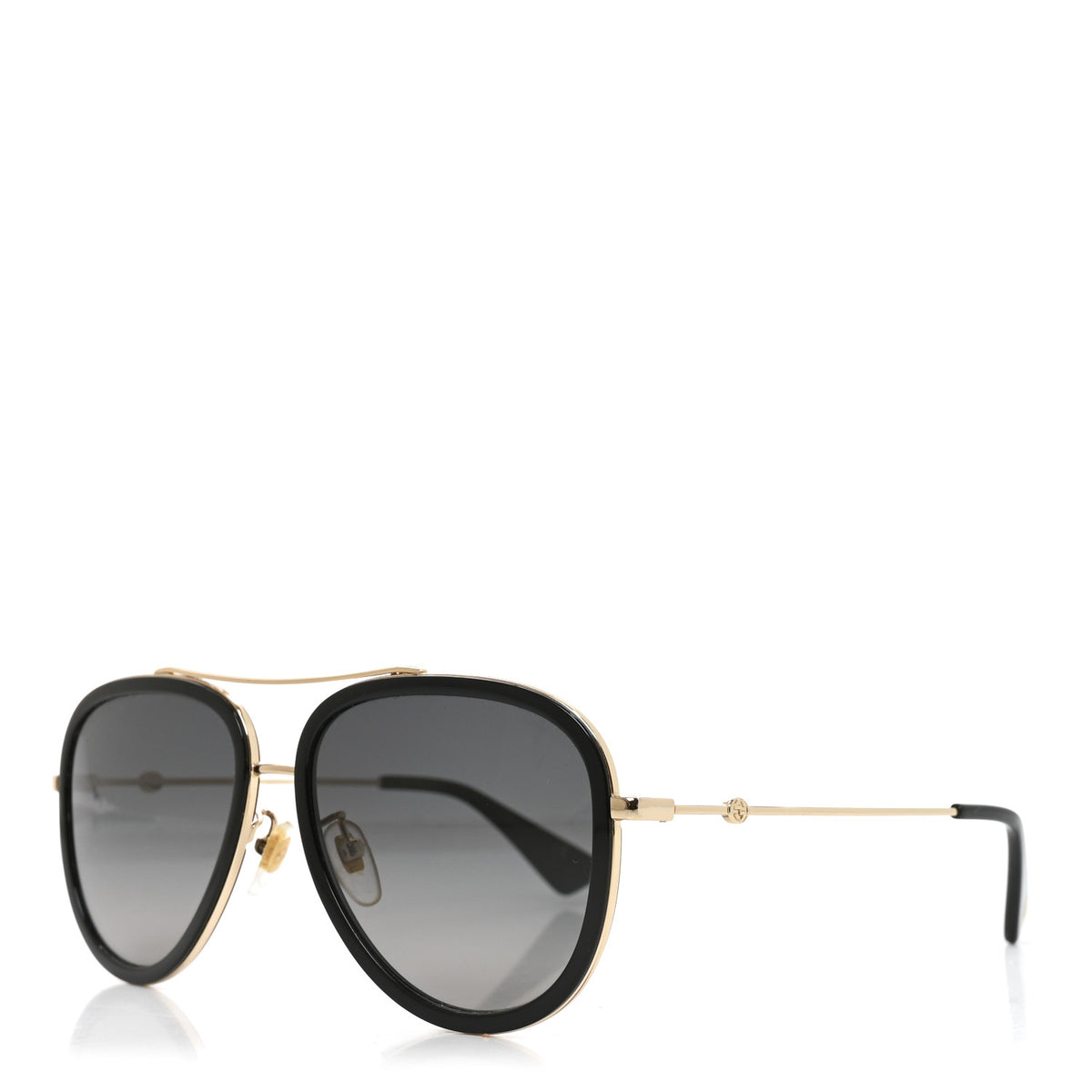 Metal Aviator Sunglasses GG0062S Black