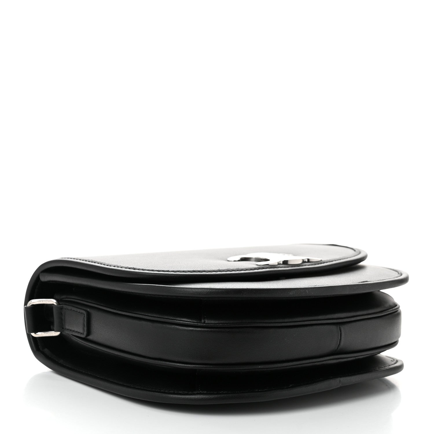 Celine Supple Calfskin Medium Triomphe Besace Black 4 of 9