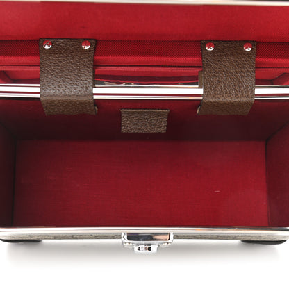 Gucci GG Supreme Monogram Globe-Trotter Beauty Case Brown 8 of 19