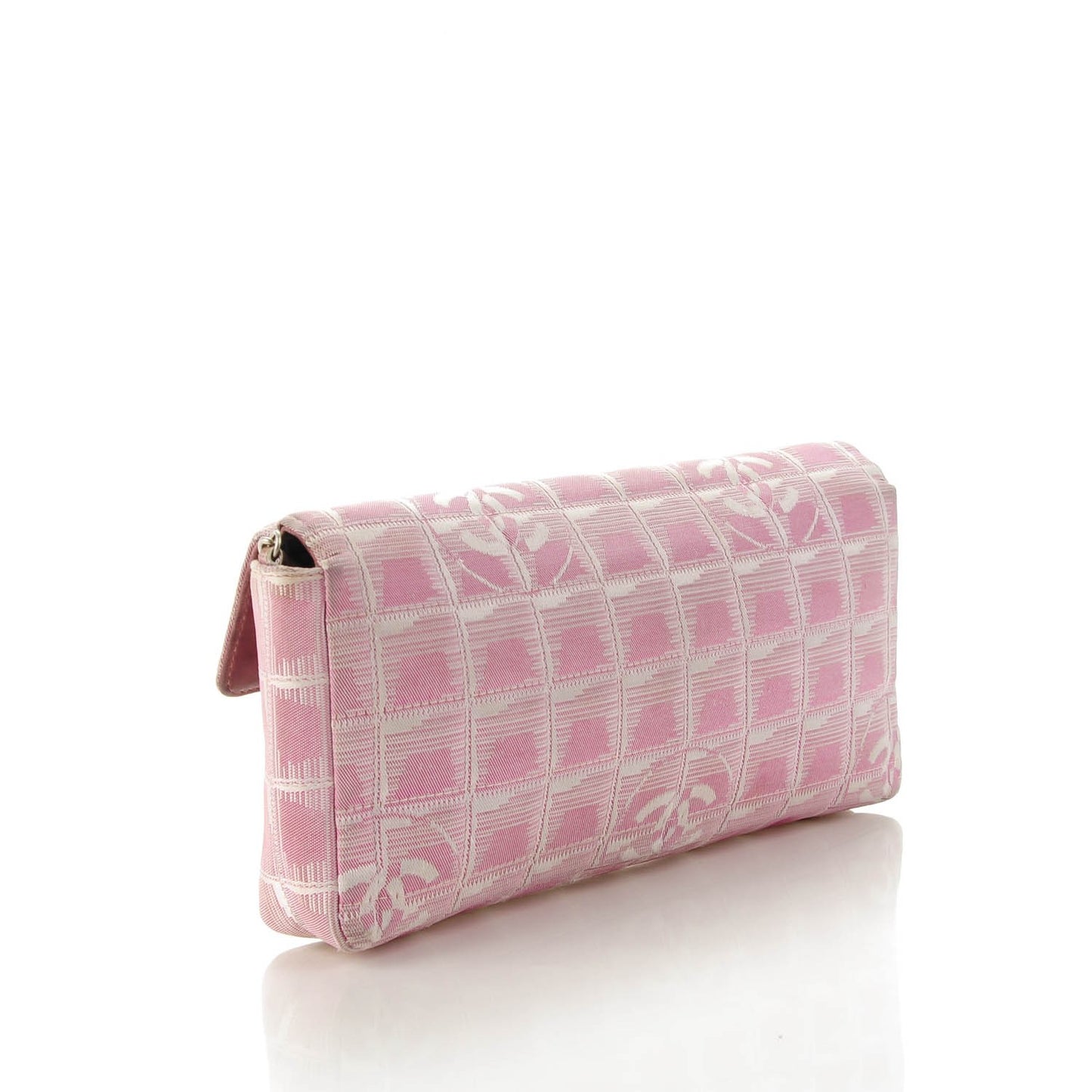 Nylon Travel East West Flap Pink