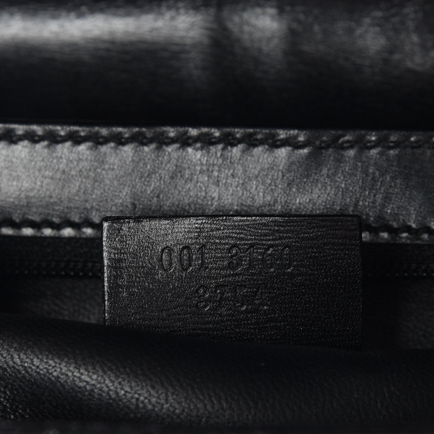 Gucci Alligator Shoulder Bag Black 7 of 7