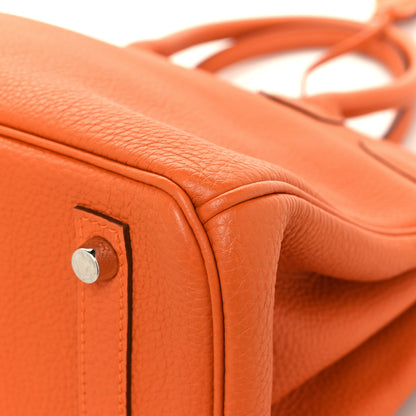 Hermes Togo Birkin 30 Orange 12 of 12
