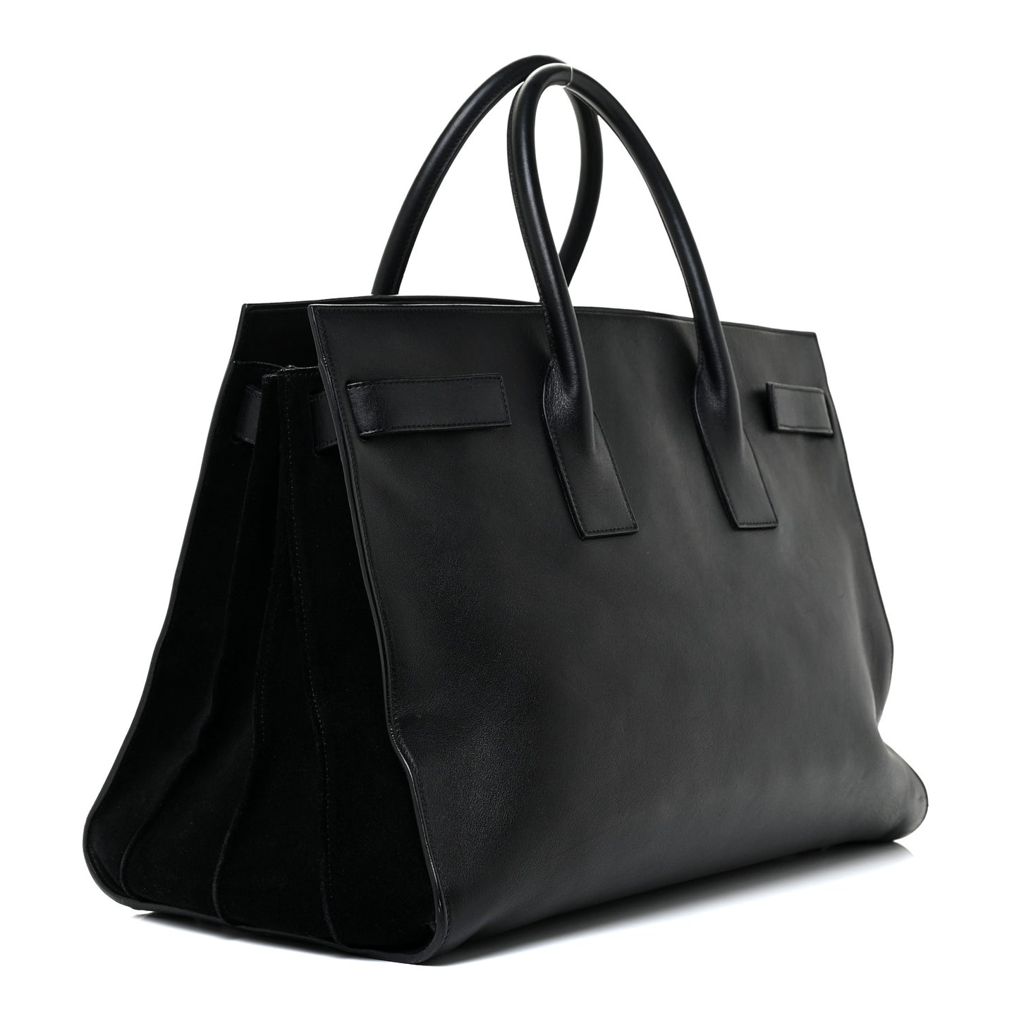 Calfskin Large Sac De Jour Carryall Black
