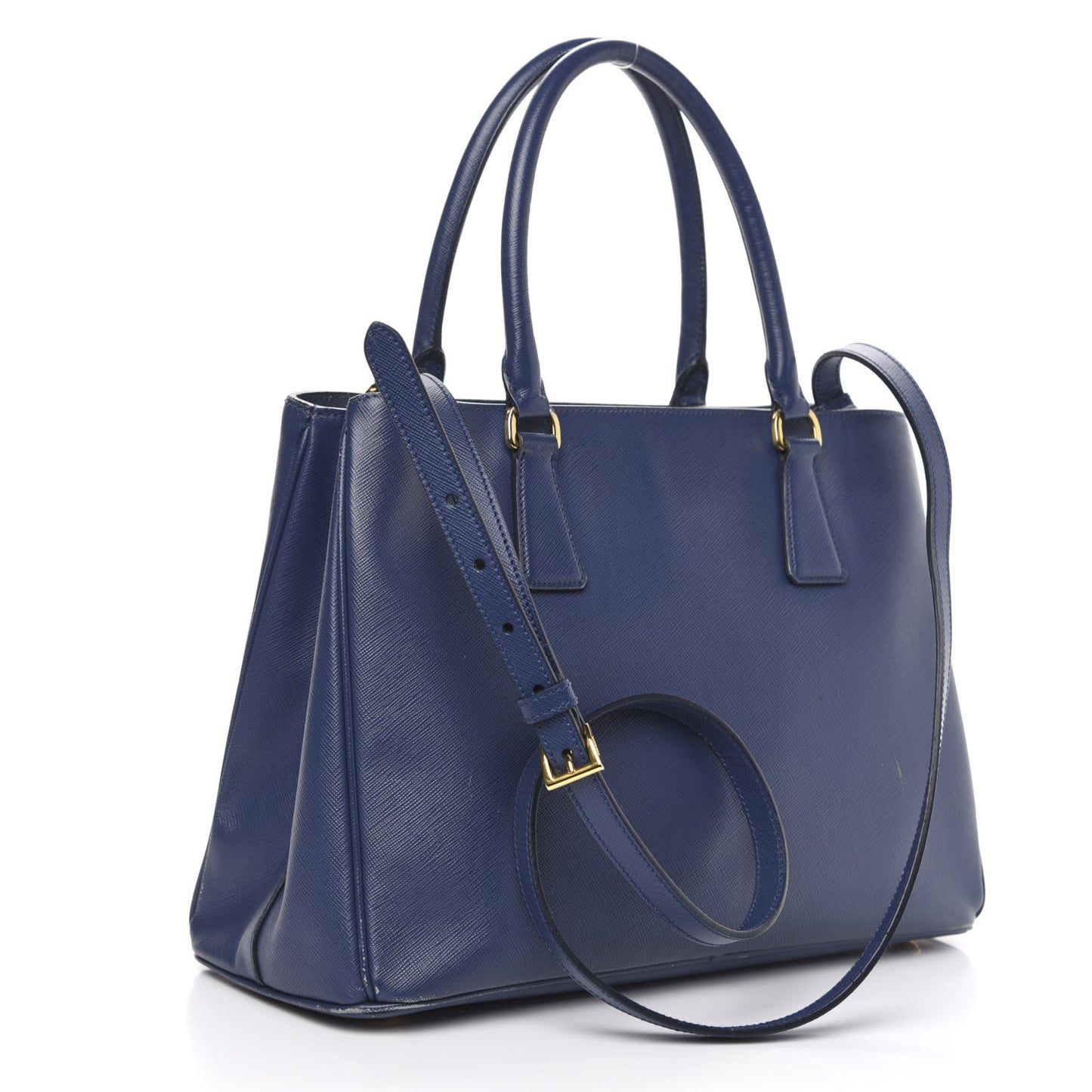Saffiano Lux Large Tote Bluette