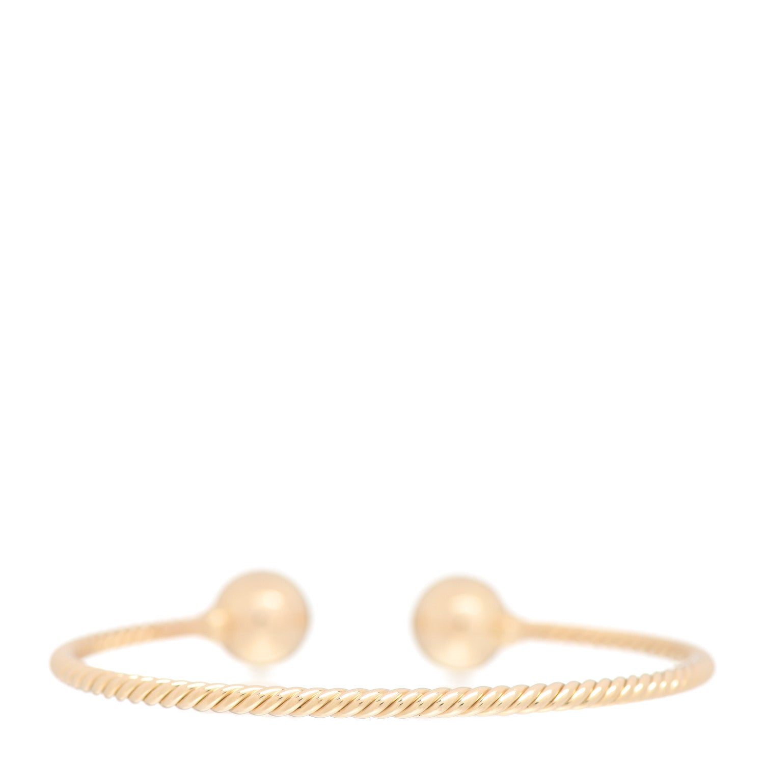 David Yurman 18K Yellow Gold 10mm Solari Bracelet 3 of 4