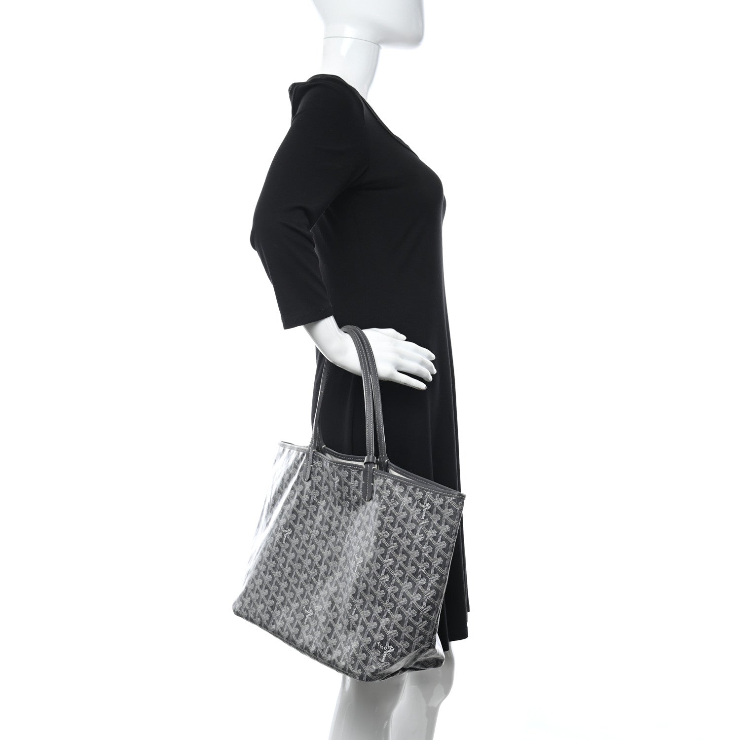 Goyard Goyardine Saint Louis PM Grey 3 of 9