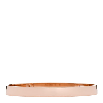 Hermes 18K Rose Gold PM Collier De Chien Bracelet SH 2 of 4