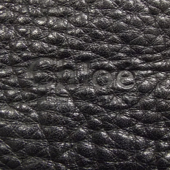 Leather Paddington Tote Noir