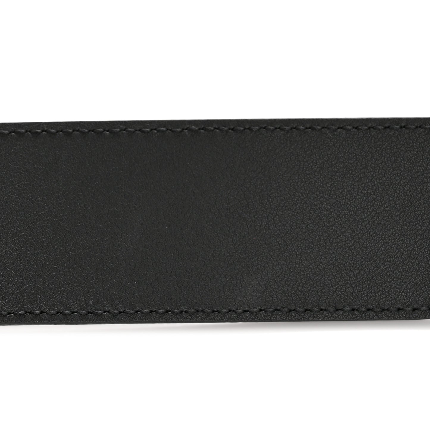 Moon Calfskin Pearl Double G 40mm 75 30 Belt Black Cream