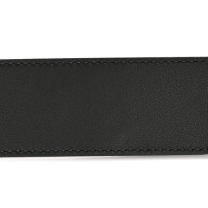 Gucci Moon Calfskin Pearl Double G 40mm 75 30 Belt Black Cream 6 of 8
