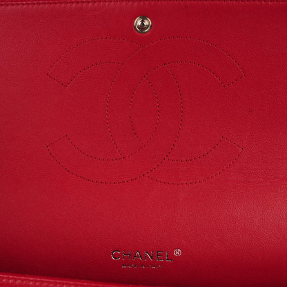Chanel Caviar Quilted Maxi Double Flap Red 7 of 10