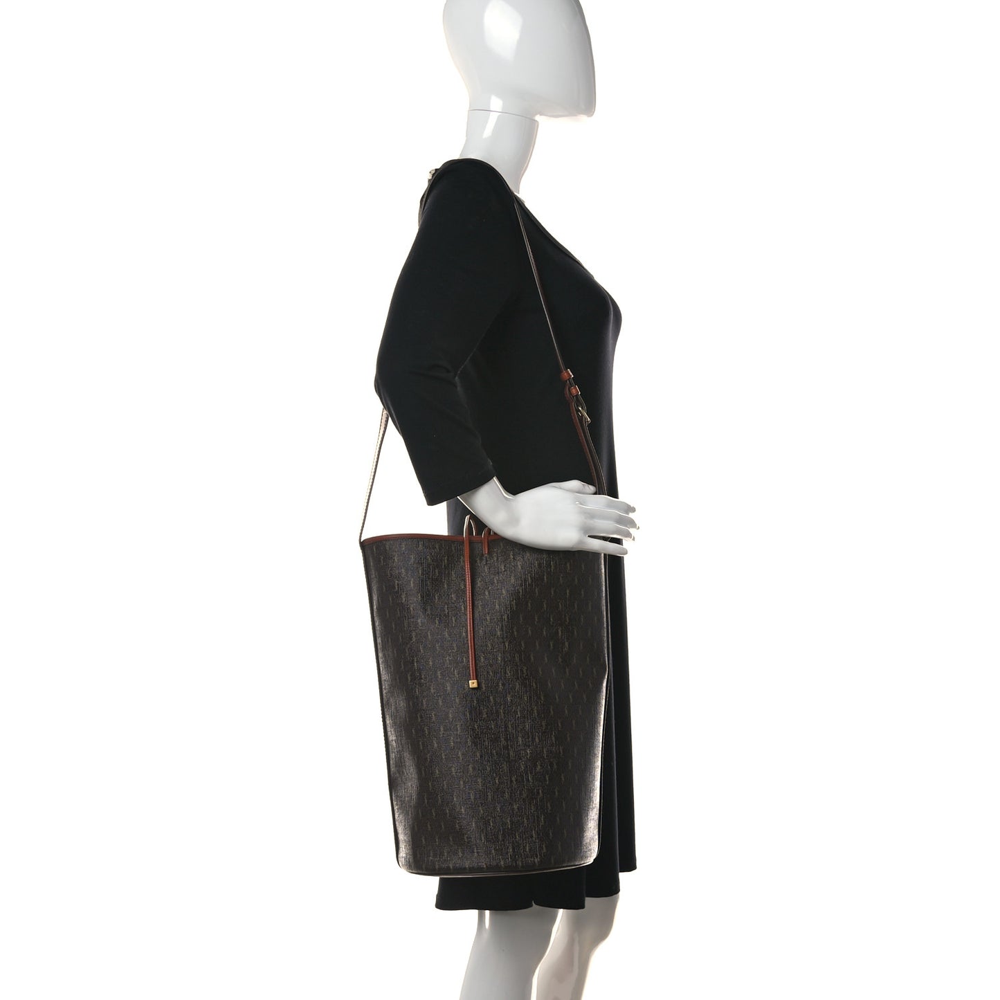 Le Monogramme Bucket Bag Chocolate Brun