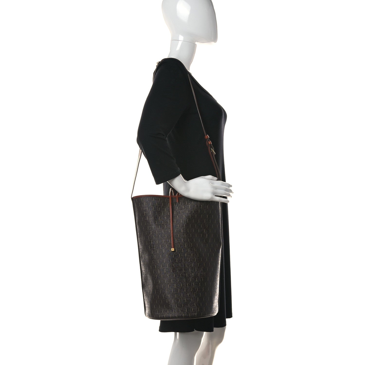 Saint Laurent Le Monogramme Bucket Bag Chocolate Brun 2 of 16