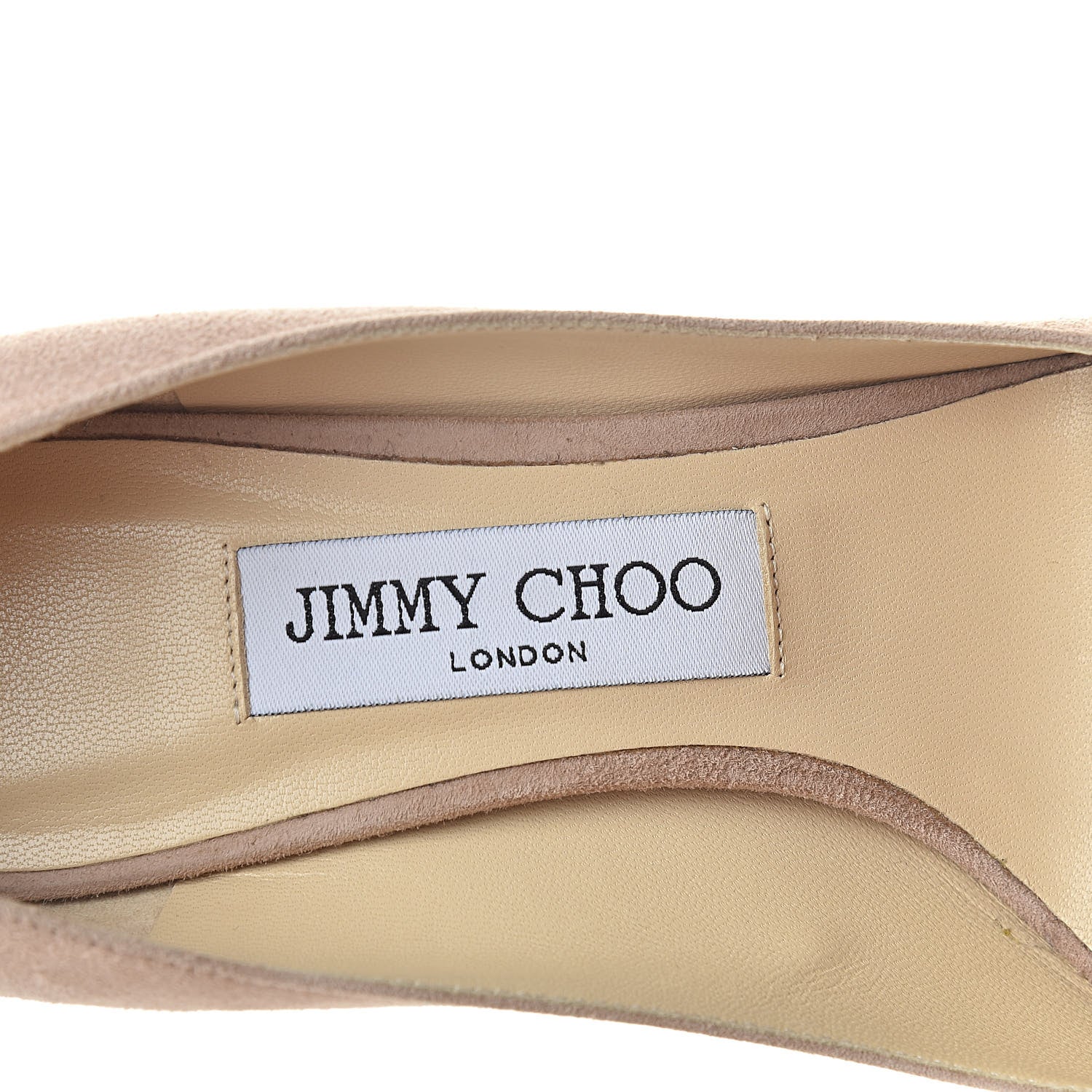 Jimmy Choo Suede Romy 40 Pumps 36.5 Nude 7 of 12