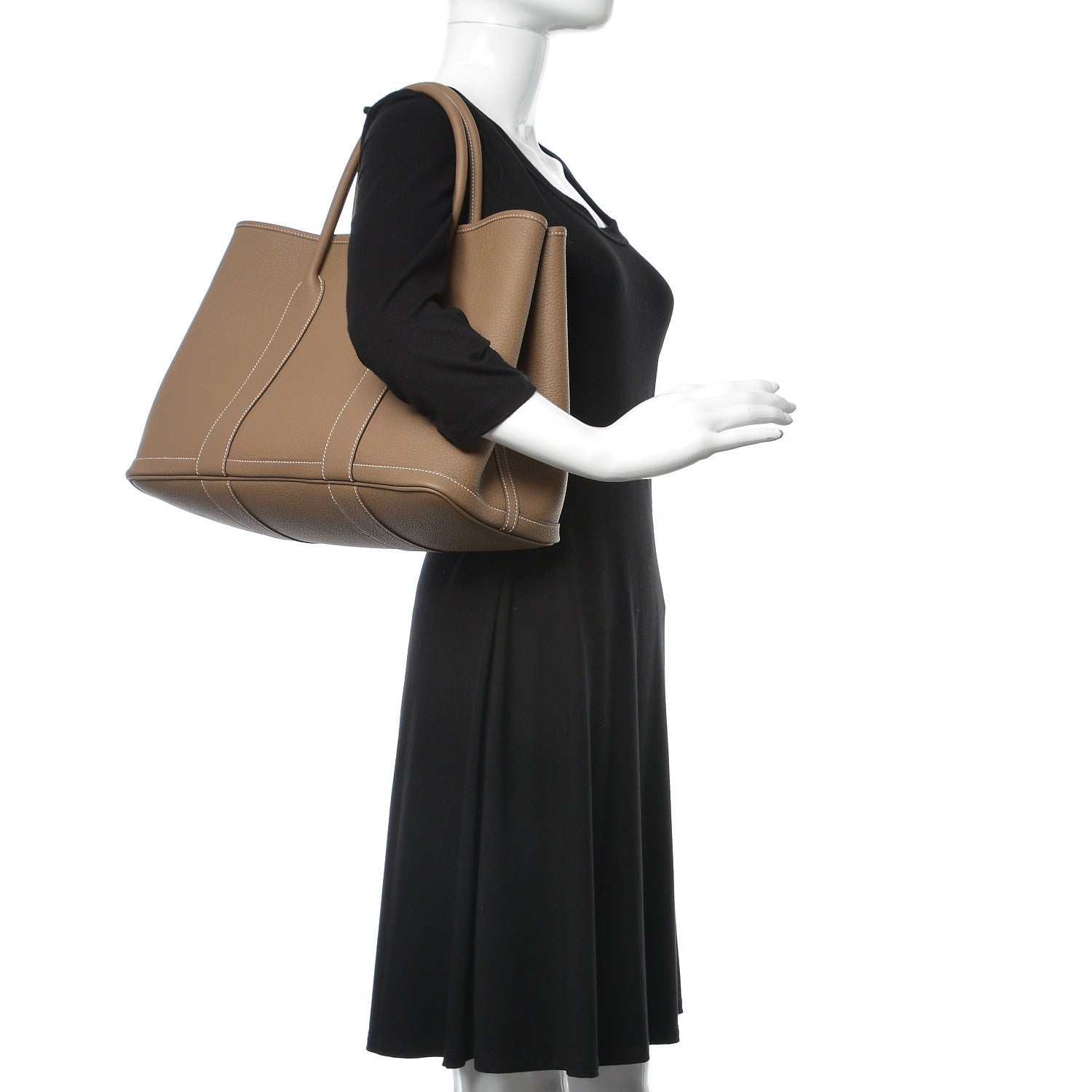 Hermes Negonda Garden Party 36 MM Etoupe 2 of 9