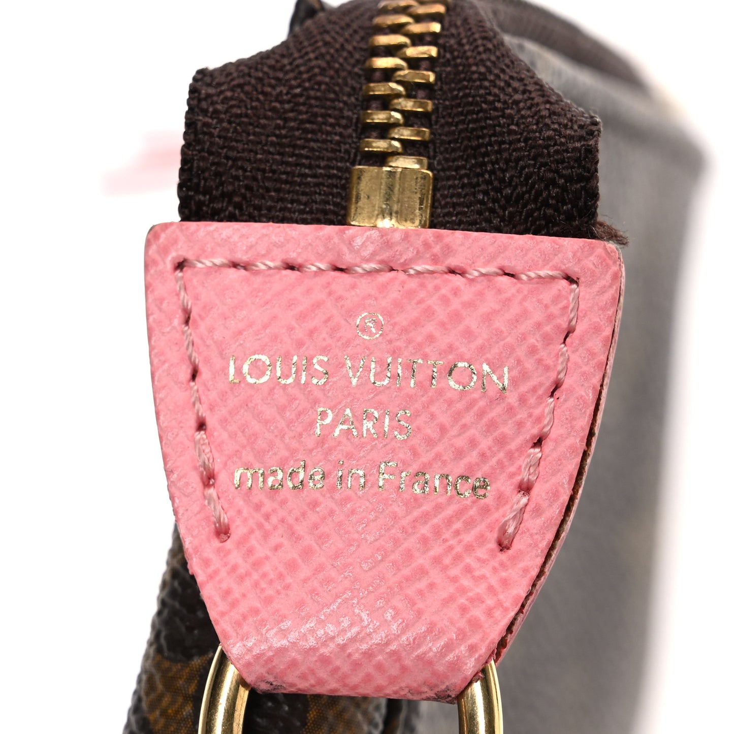 Monogram Illustre Mini Pochette Accessories Rose