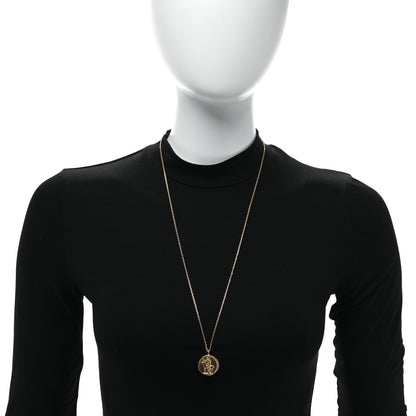 Van Cleef & Arpels 18K Yellow Gold Zodiac Virgo Pendant Necklace 2 of 5