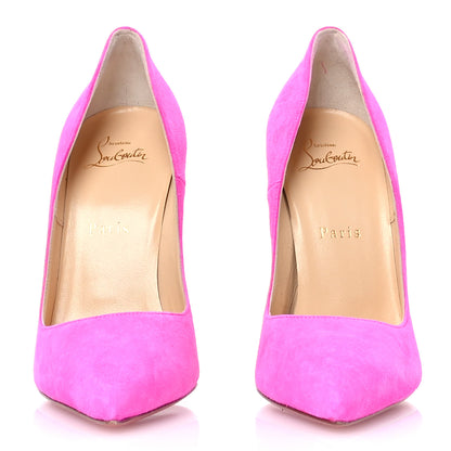 Christian Louboutin Veau Velours So Kate 120 Pumps 38.5 Diva 2 of 7