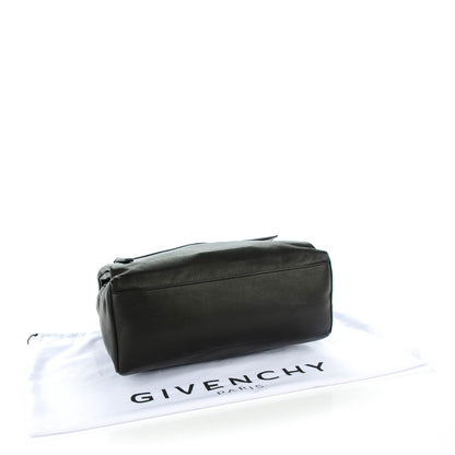 Givenchy Waxy Grained Calfskin Medium Pandora Pure Flap Bag Black 4 of 7